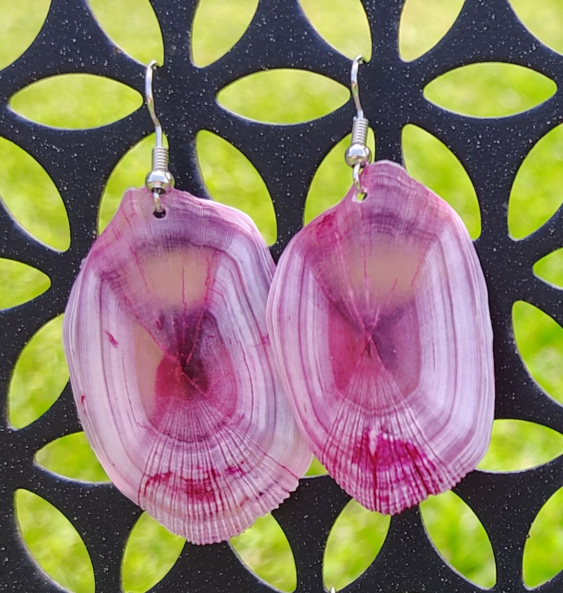 Redfish scale earrings