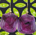 Redfish scale earrings